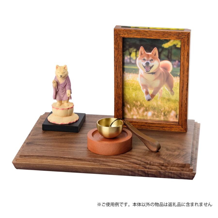＜ペット供養の来迎　＞犬阿弥陀（小）