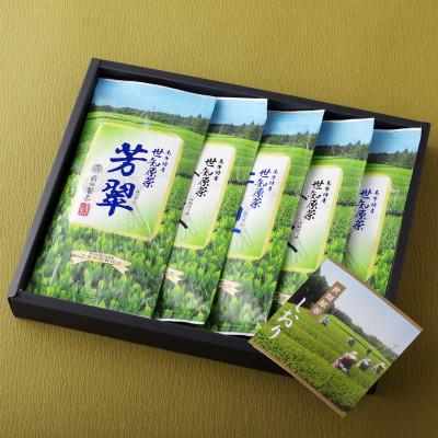 ふるさと納税 佐世保市 世知原茶「芳翠」「峰の露」詰め合わせ |  | 01