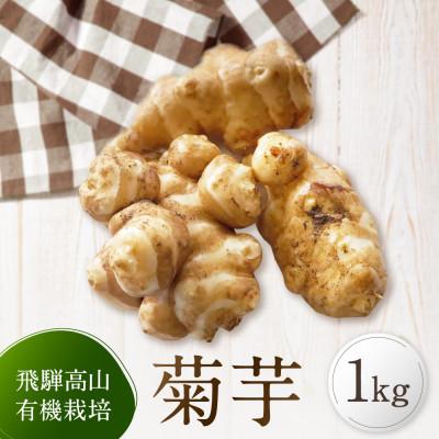 ふるさと納税 高山市 飛騨高山で有機栽培した「菊芋」1kg JC014