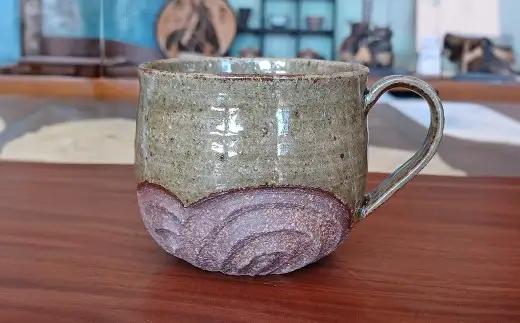 唇にピッタリフィット！飲みやすさにこだわった 【 無双窯元 】 陶器マグカップ （ 茶 ） 食器 陶土 陶器 マグカップ カップ 食事 口縁 日本製 国産 福岡県産