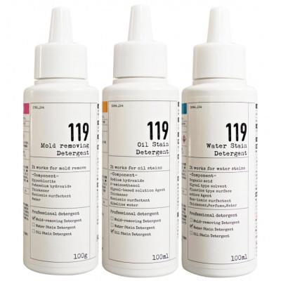 ふるさと納税 豊川市 119シリーズ　カビ取り/水垢取り/油汚れ取り　3本セット