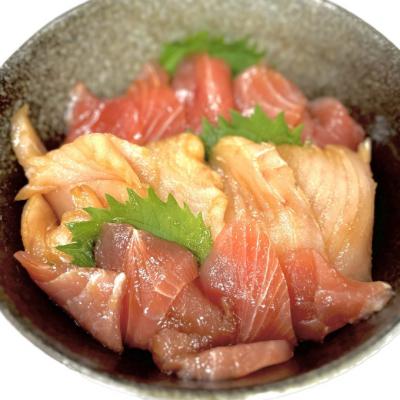 ふるさと納税 室戸市 ヤマジュウ特製!マグロ2種の漬け500g