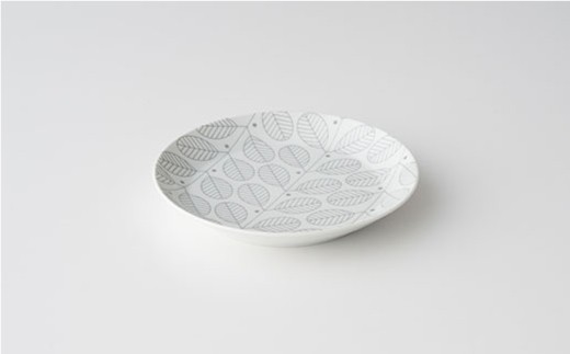 【波佐見焼】フォレッジホワイト プレート 4色セット【西山】【NISHIYAMAJAPAN】 [CB40]