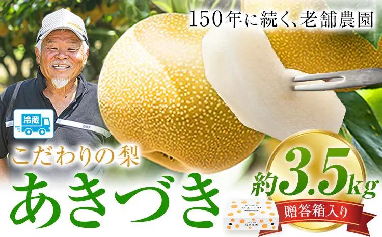 梨 贈答用 あきづき 約3.5kg 梨 熊本