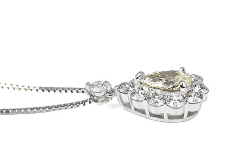 【一点もの】ダイヤモンド（0.512ct）プラチナペンダント　R63　K05094-H