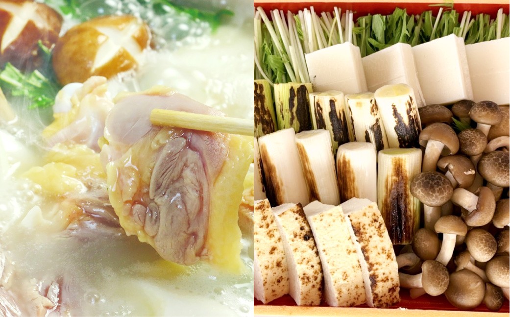 料理旅館吞龍の鶏コラーゲン鍋