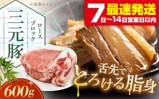 平田牧場 ロースブロック 600g《喜茂別町》【平田牧場】角煮 豚角煮 豚の角煮 豚肉 豚肉ブロック 豚肉加工品 豚肉惣菜 豚肉おかず 煮込み 煮込み料理 時短 おかず 総菜 惣菜 冷凍 [AJAP070] 10000 10000円 1万円