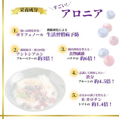 ふるさと納税 小松市 【先行予約】ベリー アロニア 1kg 果物 フルーツベリー |  | 02