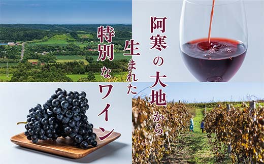赤いシャッポ樽熟成 赤ワイン 2本 セット 北海道産 ワイン プレミアム 酒 北海道 阿寒町産 F4F-3146