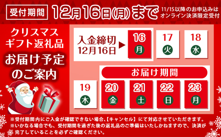 【☆クリスマス☆】モンブラン&シュトーレンギフト≪12月20日～23日お届け≫_AC-C202-OJX_(都城市) クリスマスモンブラン シュトーレン 焼き菓子 期間限定