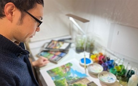 アニメーション美術監督に学ぶ 『背景美術の描き方』 体験チケット 1名様分