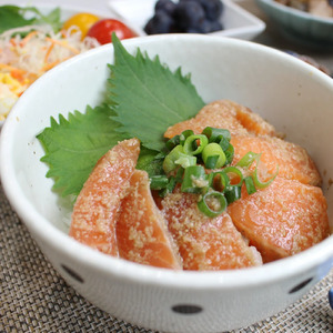 漬け丼の具 (サーモン ぶり タラ) お刺身 (しめさば 炙り)セット 味付き 丼 しょうゆたれ ごまたれ｜どんぶり 刺し身 詰め合わせ 福袋 ブリ づけ丼 冷凍 小分け 岩手県大槌町 いわて ご飯の