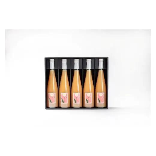 N344　あら川の桃ドリンク５００ｍｌ　５本