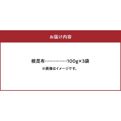 ふるさと納税 浜中町 《数量限定》根昆布(100g×3袋)_H0007-105 |  | 03