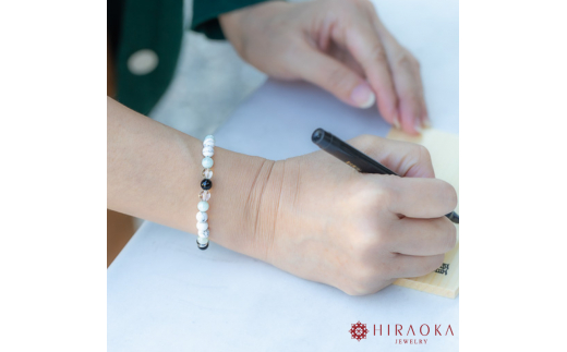 勝利を引き寄せる！試験合格パワーストーンブレスレット(合格祈願04)･6mm玉 (18.6cm)