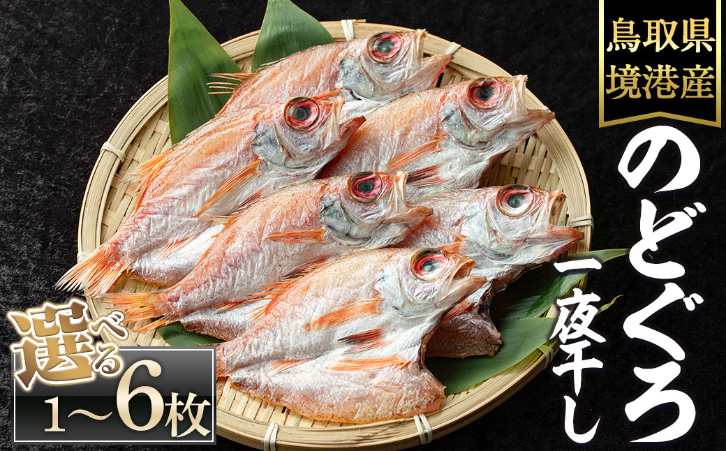 
            ＜数量限定・容量が選べる＞のどぐろ一夜干し(1～6枚)【sm-DG001・sm-DG002】【木村鮮魚店】
          