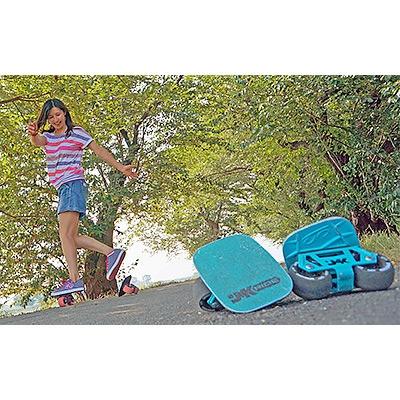 ふるさと納税 土浦市 JMKRIDEのJMKスケート ブラックバイオレット / バイオレット V.S - フリースケート |  | 01