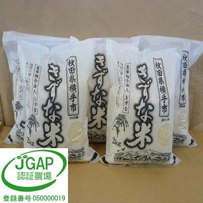 ふるさと納税 横手市 令和7年産「あきたこまち」精米2kg×10袋【JGAP認証】【秋田県特別栽培農産物認証】