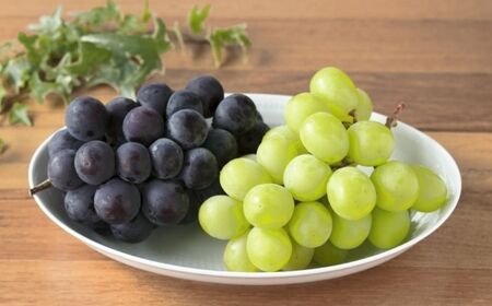 【2025年先行予約】 シャインマスカット ＆ ナガノパープル 詰め合わせ セット （各約500g/計約1kg）｜シャインマスカット シャインマスカット シャインマスカット シャインマスカット シャイ