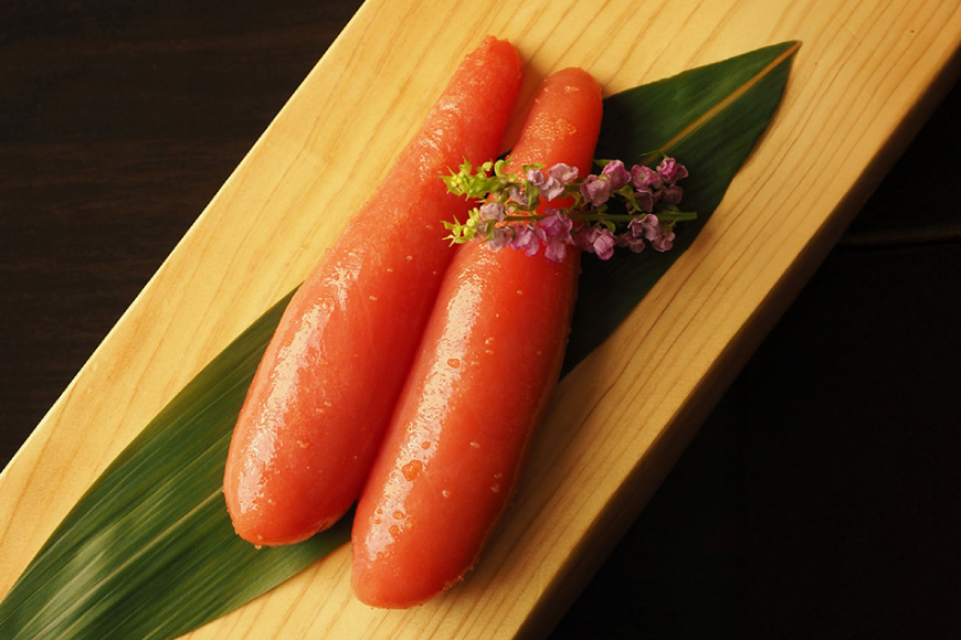 明太子 国産 辛子明太子 紡 化粧箱入り 370g [稚加榮 福岡県 宇美町 um40bes270003] めんたいこ めんたい子 おかず ご飯のお供