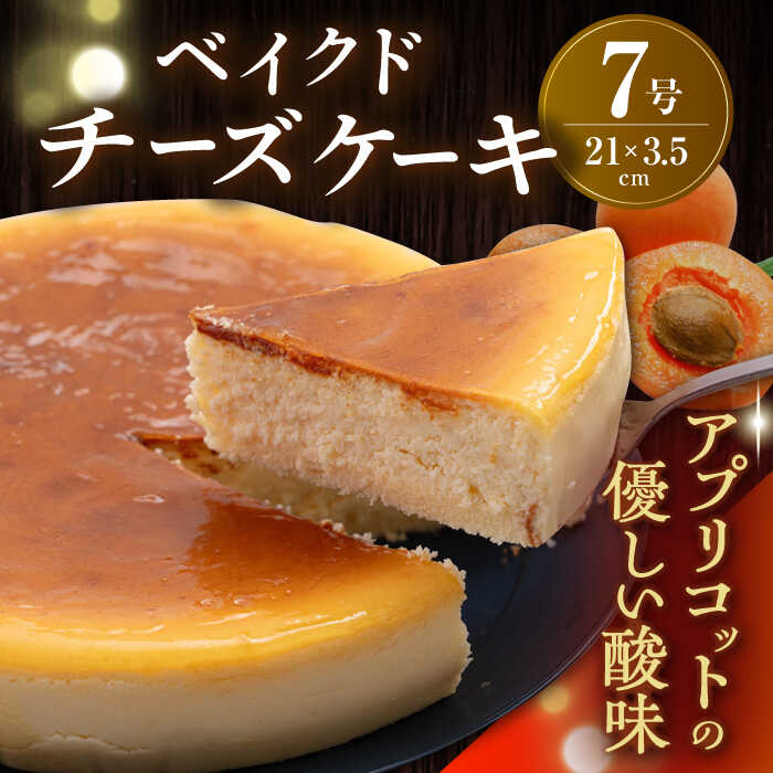 【ふるさと納税】ベイクド チーズケーキ 7号 けーき 洋菓子 ちーず お菓子 洋菓子 横須賀 チーズケーキ ケーキ スイーツ ベイクド【ファミール製菓株式会社】[AKCI002] 7000円 7千円