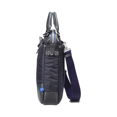 ふるさと納税 豊岡市 豊岡鞄　For The Blue Soft Briefcase Dブルー |  | 01