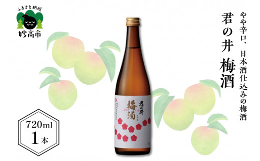 君の井 梅酒 720ml×1本