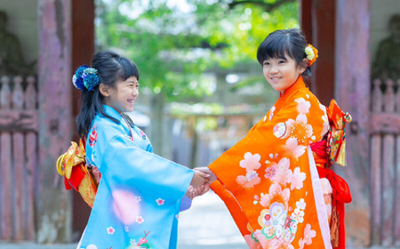 【七五三参り】家族で撮影 振袖フルセットプラン ▼ 着物 式 お祝い 写真 撮影 記念 桂川町/studio.FELIZ [ADBU003]