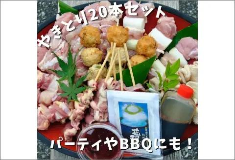 焼き鳥屋が作る【本格焼き鳥お任せセット２０本】
