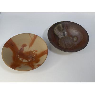 ふるさと納税 備前市 備前焼　平鉢ペア