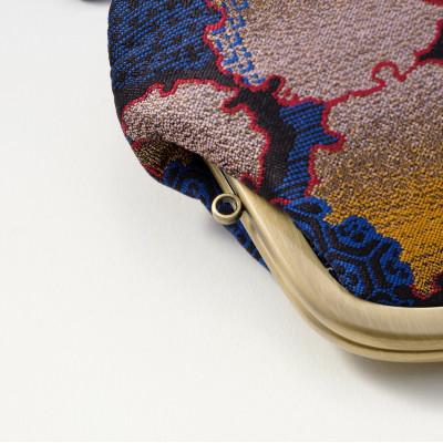 ふるさと納税 与謝野町 4.0寸親子がま口　小紋柄(黒) |  | 03