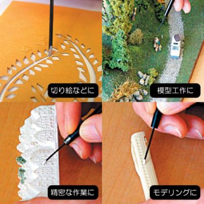 ふるさと納税 三条市 マイクロナイフ 6本セット 工具 工作 モデリングナイフ [アイガーツール] 【037S005】 |  | 01