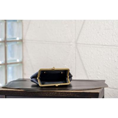 ふるさと納税 小牧市 【soul;solid】Brassclasp真鍮がま口ポーチマチなし 黒色[178S09-01] |  | 03