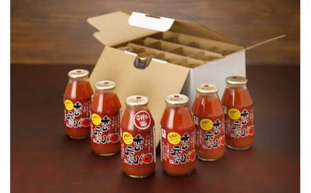 【無添加】久万高原町産トマトジュース「赤の元気」12本セット(夏穫れ赤ラベル12本) ｜トマト とまと ジュース トマトジュース 無添加 無添加ジュース トマト産地 自然栽培 野菜 リコピン 濃縮 安