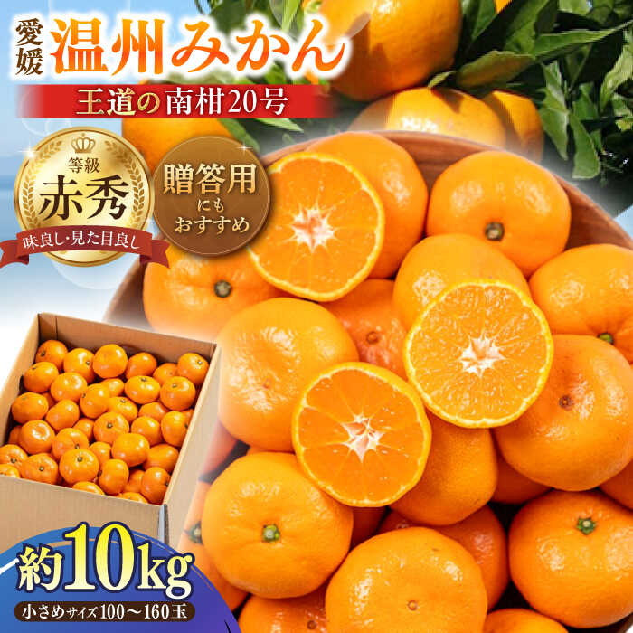 【ふるさと納税】【12月上旬から順次発送】 みかん 南柑 20号 10kg （ 赤秀 100〜160玉 ） | 人気 おすすめ ランキング おいしい 甘い 大洲市/愛媛たいき農業協同組合[AGAO007] 20000 20000円 以下