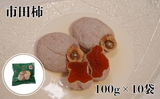 南信州産 市田柿 【100g×10袋】(1kg) | 果物 くだもの フルーツ 柿 かき 市田柿 長野県 信州 南信州 飯田市