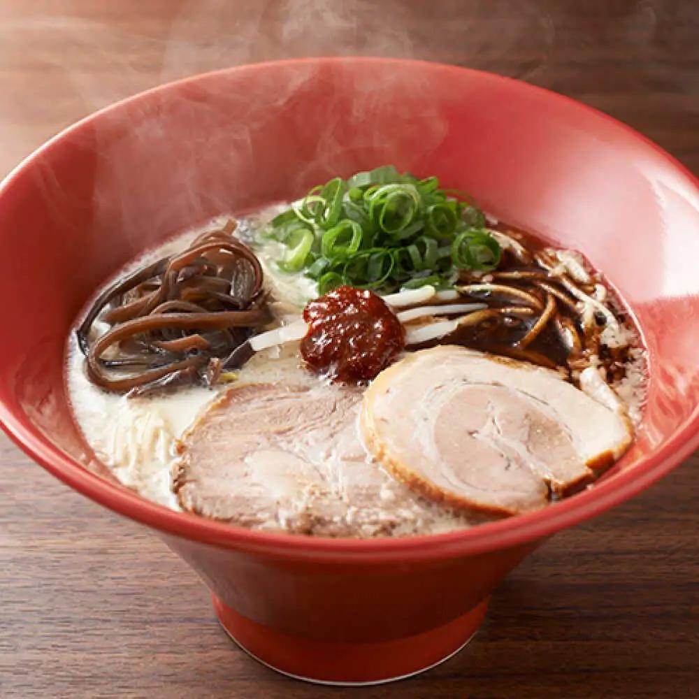 ポスト投函！一風堂 豚骨ラーメン白丸・赤丸 各2食 [BGAD034]とんこつ博多細麺