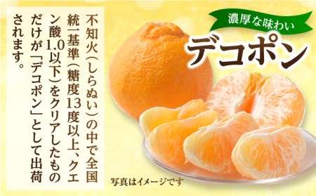 【1月中旬～3月下旬発送・バランスの良い酸味と甘味】佐賀県産 みかん「デコポン」5kg 吉野ヶ里町/リエンサーク [FCC007]