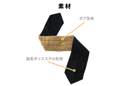 首巻き ネクタイ 遠赤外線 保温 HOTRUCK 首巻
