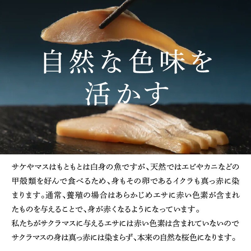 本桜鱒スモークサーモン3種食べ比べセット N0116-YA3363