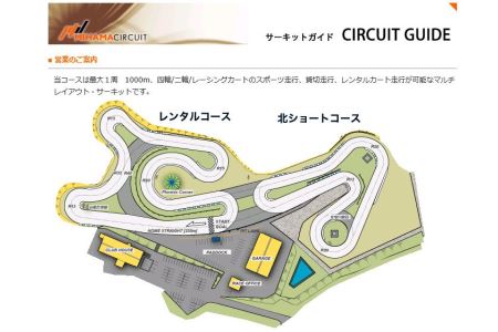 美浜サーキット走行3クール券（四輪or二輪）×3◇