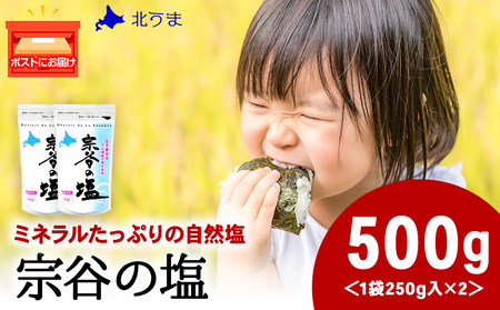 宗谷の塩250g×2袋