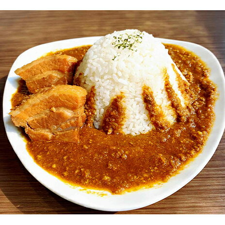 【ふるさと納税】富士山角煮キーマカレー3食セット 加工品 惣菜 冷凍
