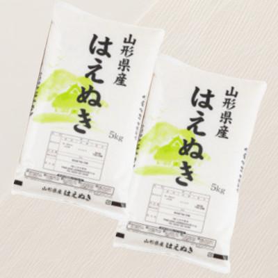 ふるさと納税 新庄市 お米マイスター厳選　新庄産米「はえぬき」(精米)5kg×2袋