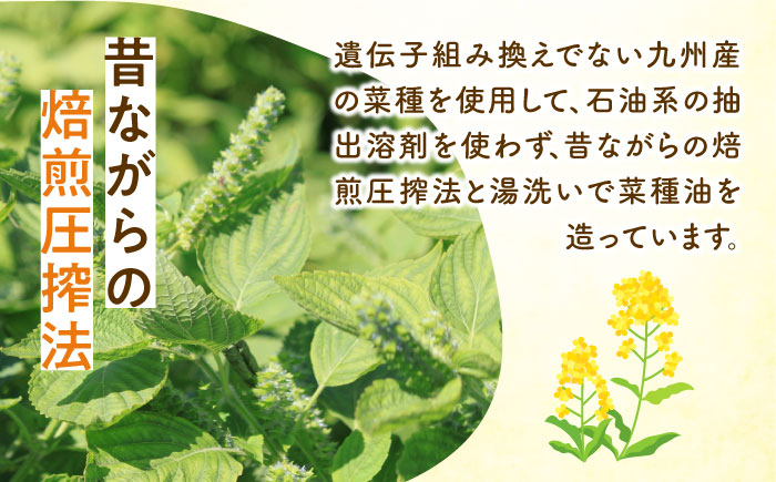 【全12回定期便】一番搾り 菜の花油 1本 + 菜の花 一番搾り ドレッシング 1本 《築上町》【農事組合法人　湊営農組合】 [ABAQ072] 98000円  98000円 