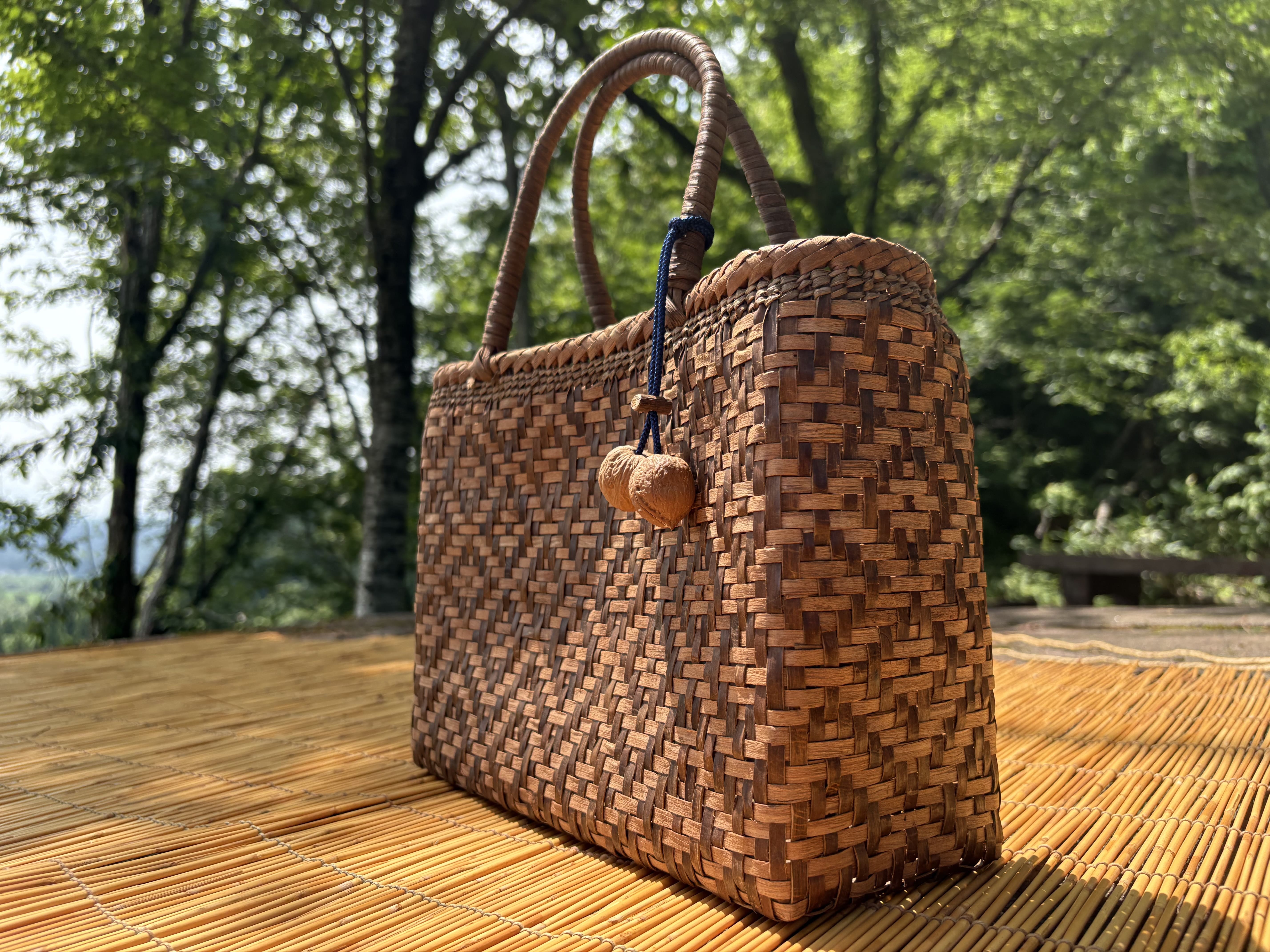 くるみつる細工かごバッグ（おまかせB）【限定1個】