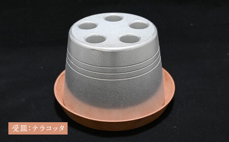 【受皿：テラコッタ】コンパクト 傘立て （ロゴ無し） 傘 カサ 傘立 アルミ製 かさたて かさ立て 傘たて 受け皿 シンプル 倒れにくい カフェ サロン 高級感 安定感 業務用 家庭用