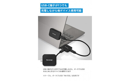 映像出力やデータ転送と同時に給電可能なマルチアダプター NX-PDPA1｜PDPアダプターR
