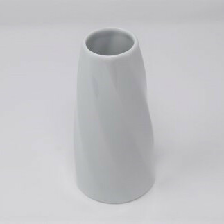 有田焼 博泉窯 白磁面取一輪差 中村慎 作 A20-165_イメージ4