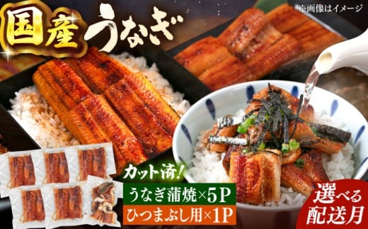鹿児島産 うなぎ 蒲焼 カット と ひつまぶし 贅沢 セット ▼個包装 タレ付き 刻みうなぎ きざみ  国産 うなぎ 鰻 ウナギ 蒲焼 九州 福岡 桂川町/山水商事 [ADAH025]